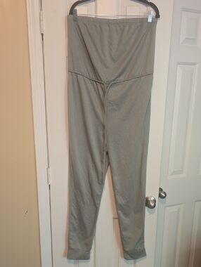 Fashion Nova Olive Green Jumpsuit Romper with Drawstring